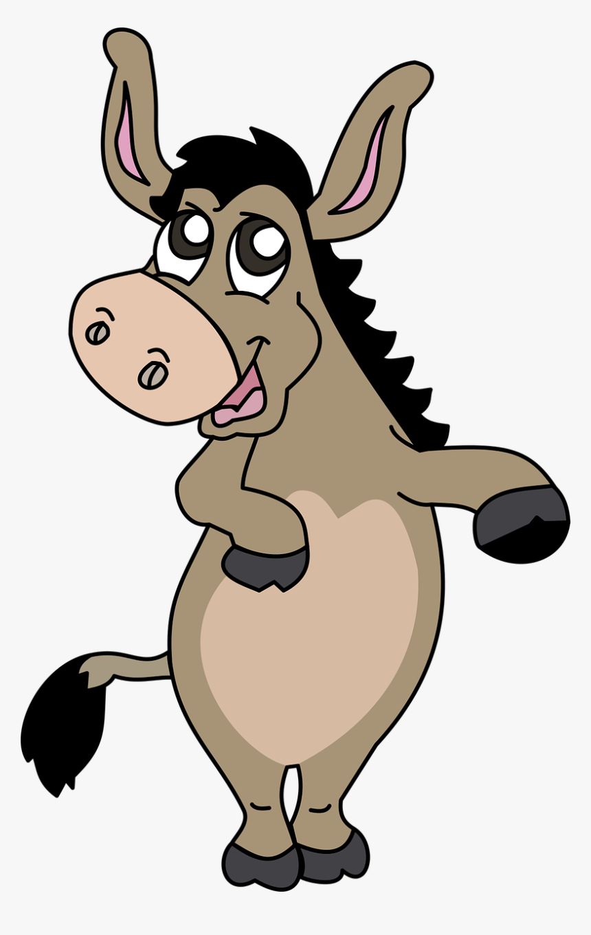 Donkey Free To Use Clip Art 2 - Clipart Burro, HD Png Download, Free Download