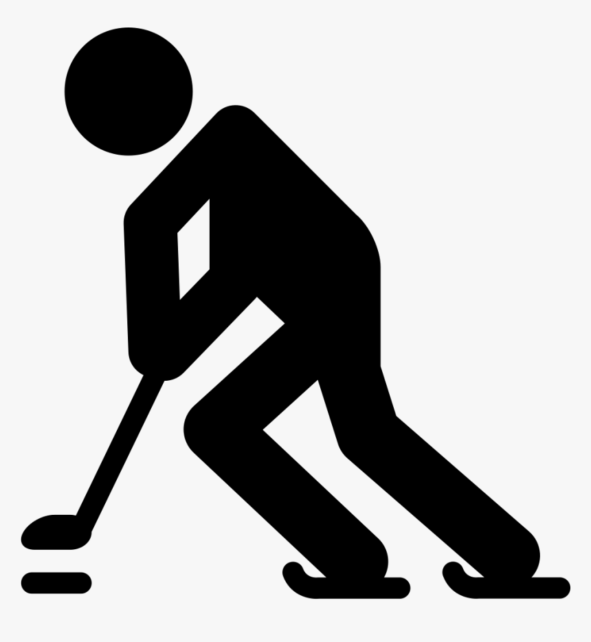 Ice Hockey Player - Ice Hockey Icon, HD Png Download, Free Download