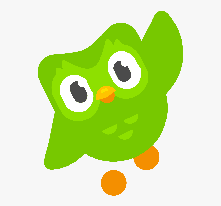 #duo #duolingo #owl #bird #freetoedit - Duolingo Bird Png, Transparent Png, Free Download