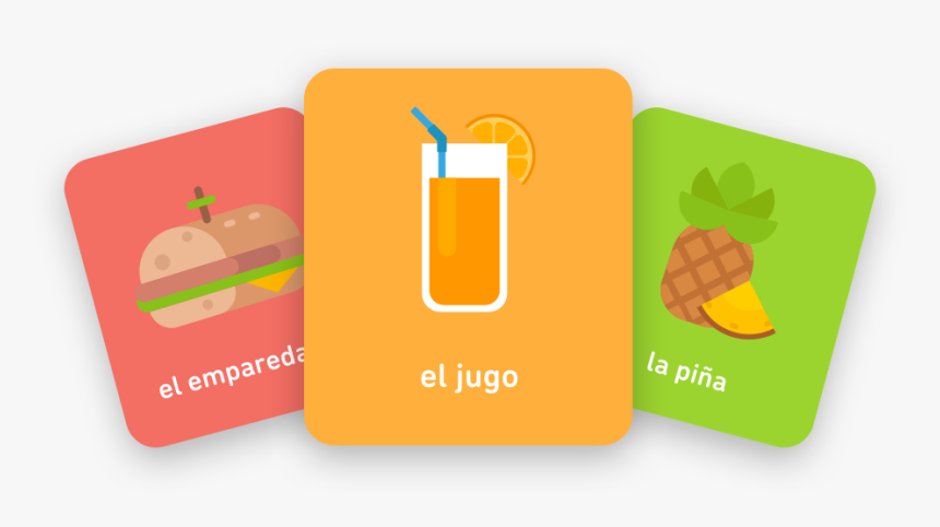 Duolingo Flashcards Spanish, HD Png Download, Free Download