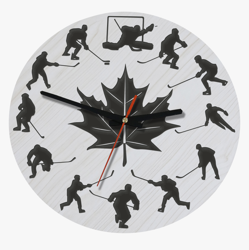 Canada Wooden Wall Clock - Silhouette, HD Png Download, Free Download