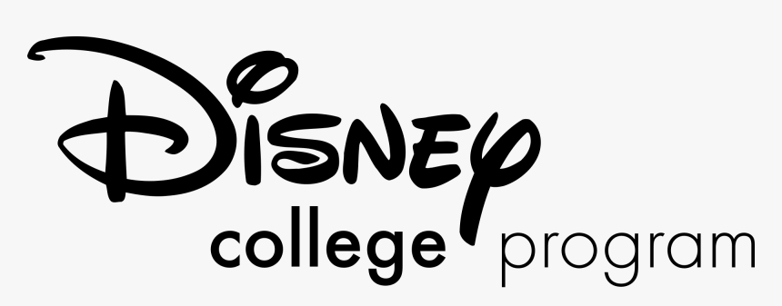 Transparent Disney Black Logo Png - Disney College Program Logo, Png Download, Free Download