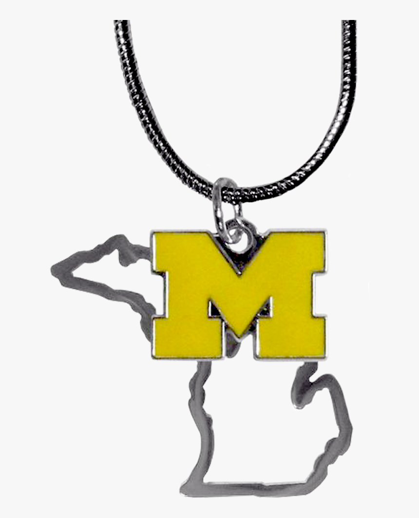 Mi Necklace W/ U Of M Charm - Locket, HD Png Download, Free Download