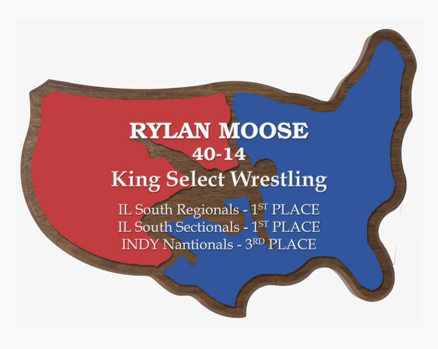 Ohio Wrestling Wood Plaque, HD Png Download, Free Download