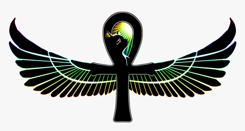 Egypt Goddess Bastet Symbol - Bastet Symbol, HD Png Download, Free Download