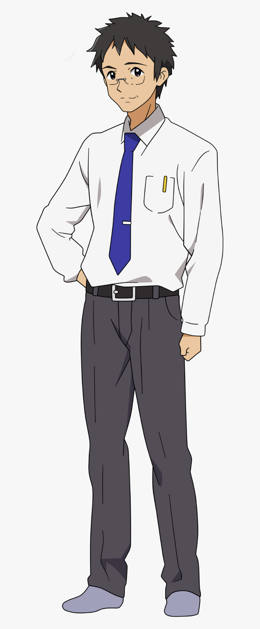 Father Of Yui And Ui - K On Yui Parents, HD Png Download, Free Download