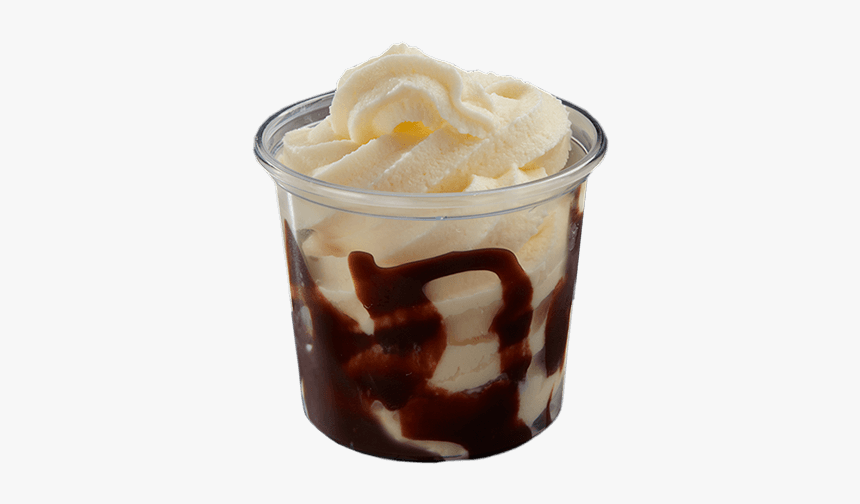 Ice Cream Sundae Transparent Background - Dominos Mini Choc Sundae, HD Png Download, Free Download