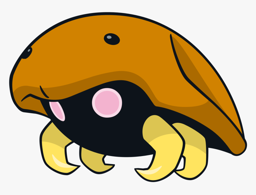 Transparent Kabuto Png - 貝殼 化石 甲殼 化石, Png Download, Free Download