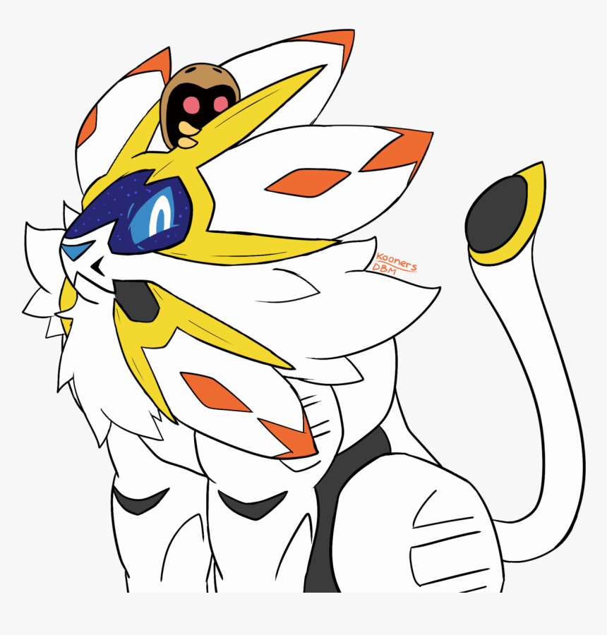 Transparent Solgaleo Png - Cartoon, Png Download - kindpng