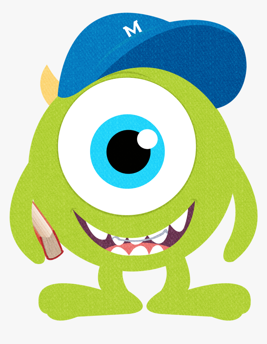 Monsters Clipart Numbers Mike Inc / Monster Clipart - Mike Monster Inc Png, Transparent Png, Free Download