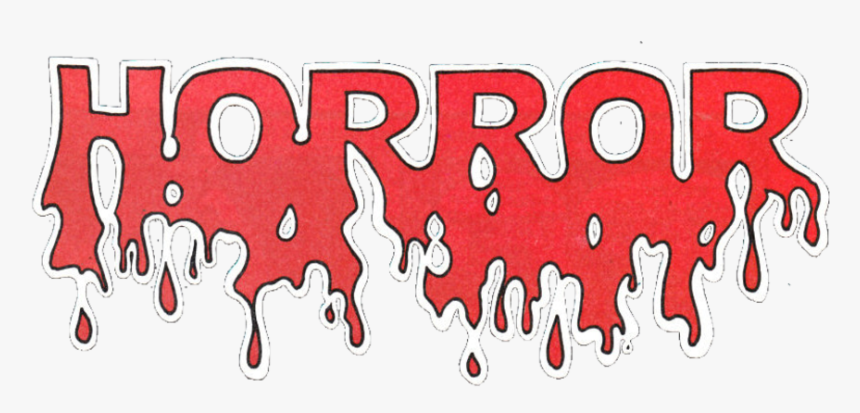 Transparent Blood Drip Clipart - Horror Logo Dripping Blood, HD Png Download, Free Download