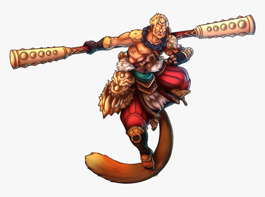 Smite Community Collab By Dante Aran On - Smite Sun Wukong Png, Transparent Png, Free Download