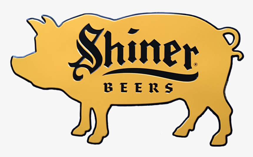 Shiner Beers Pig Die-cut Sign, HD Png Download, Free Download