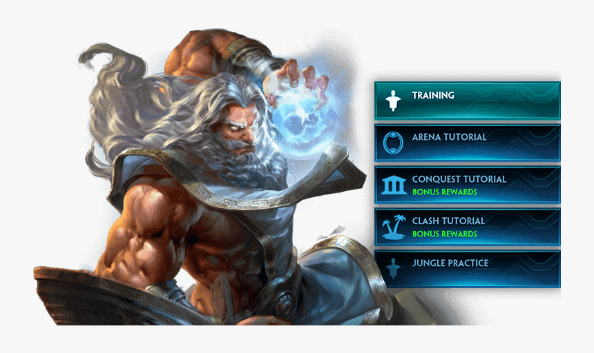 Smite Zeus Png, Transparent Png, Free Download