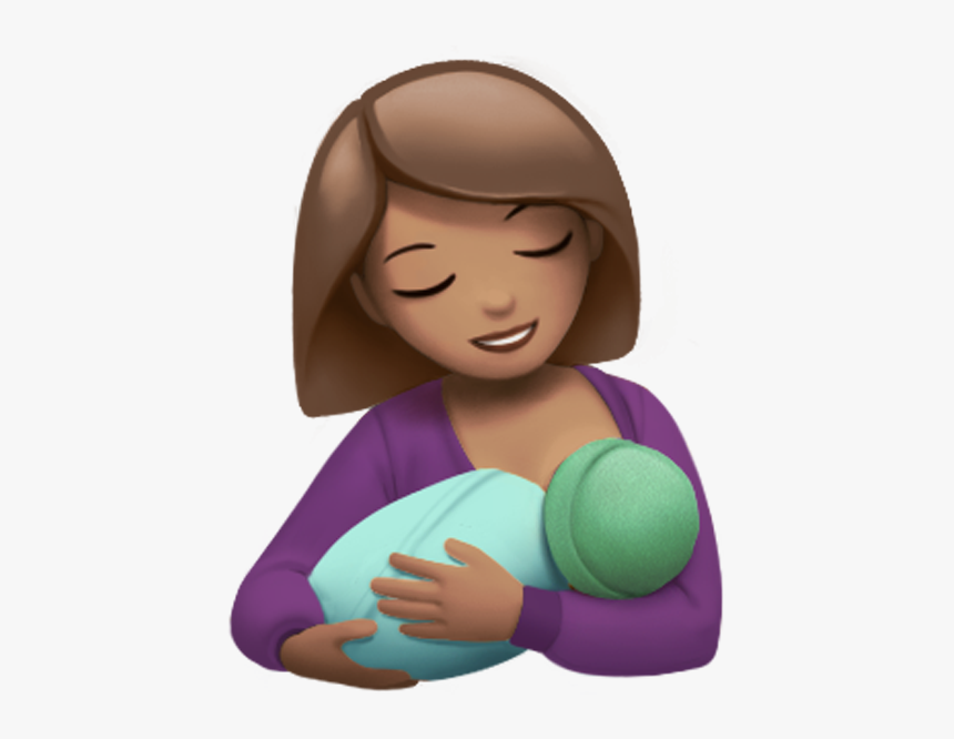 Breastfeeding Emoji, HD Png Download, Free Download