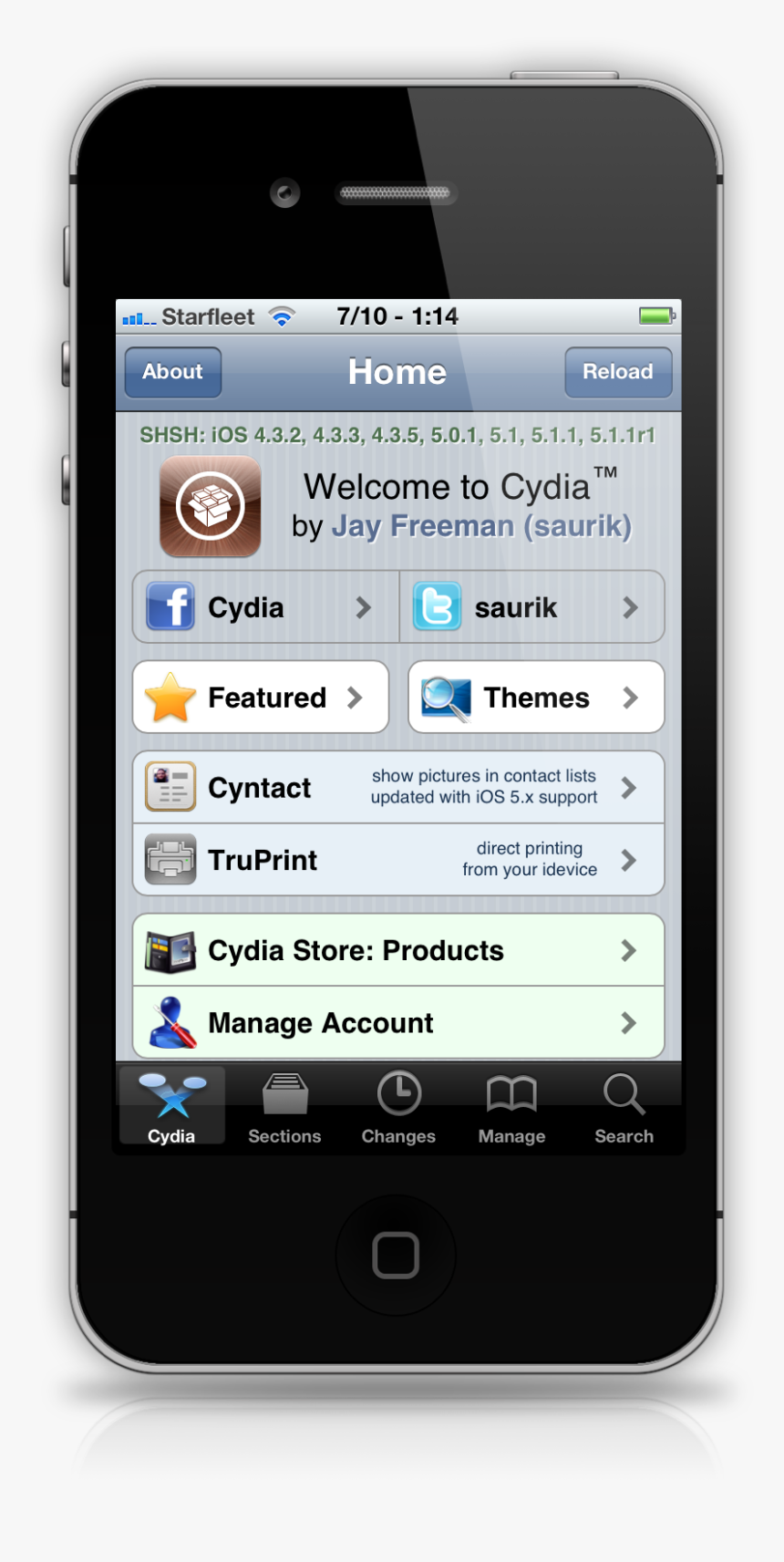 Cydia On The Iphone - Khmer Iphone, HD Png Download, Free Download