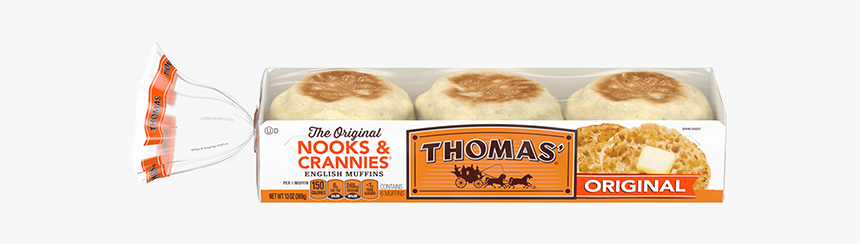 Thomas Original English Muffins Package - Thomas English Muffins, HD Png Download, Free Download