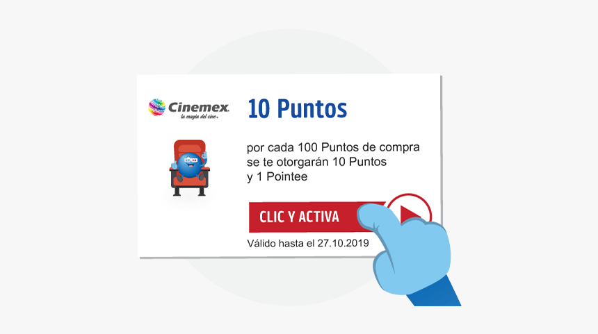 Cinemex Boleto - Graphic Design, HD Png Download, Free Download