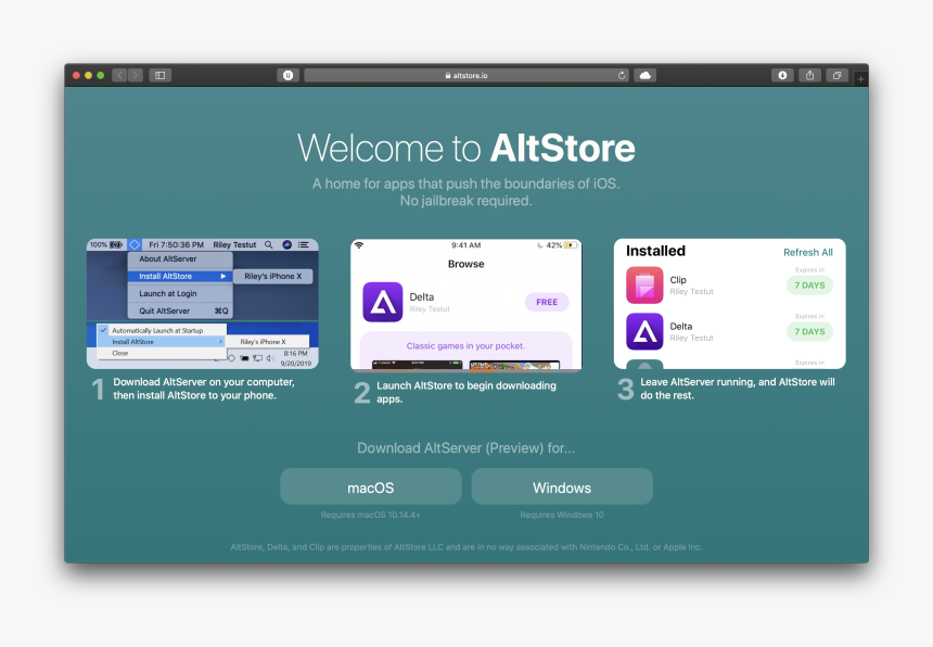 Alt Store Ios, HD Png Download, Free Download