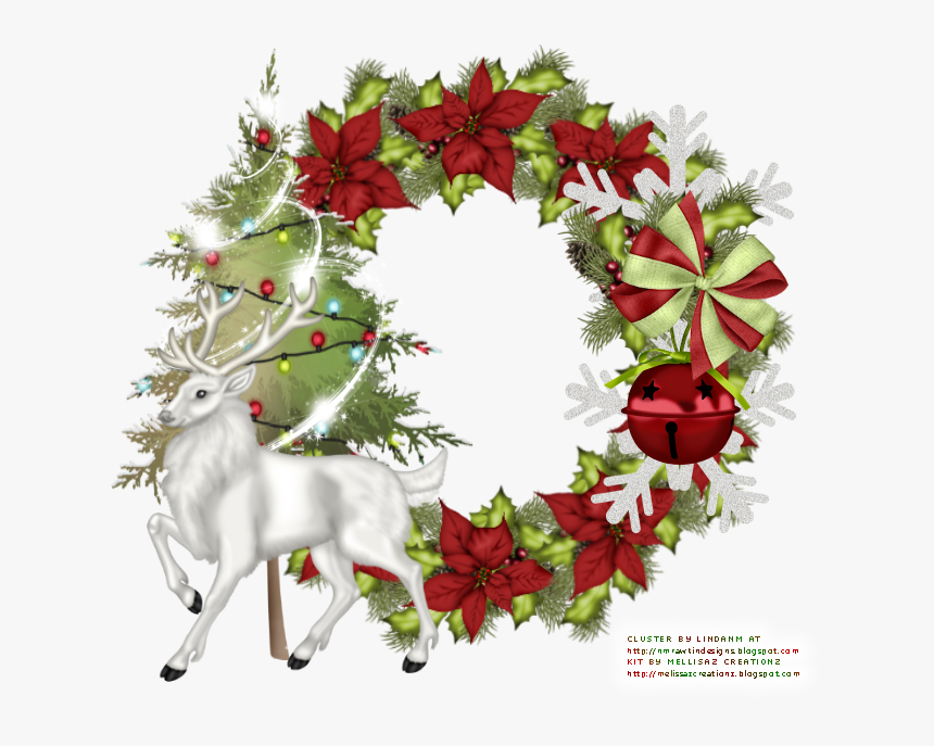 Christmas Cluster Frames Png, Transparent Png, Free Download