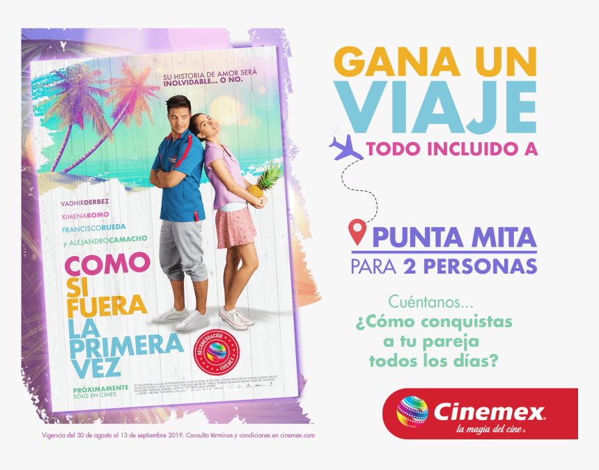 Pelicula Como Si Fuera La Primera Vez 2019, HD Png Download, Free Download