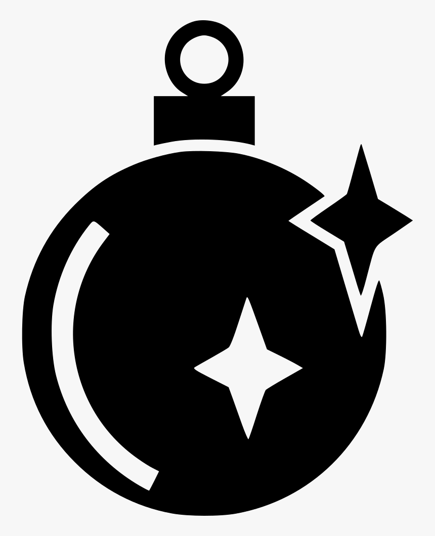 Christmas Ball - Ball Christmas Icon Png, Transparent Png, Free Download