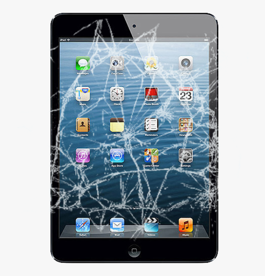 Transparent Screen Crack Png - Apple Ipad, Png Download, Free Download