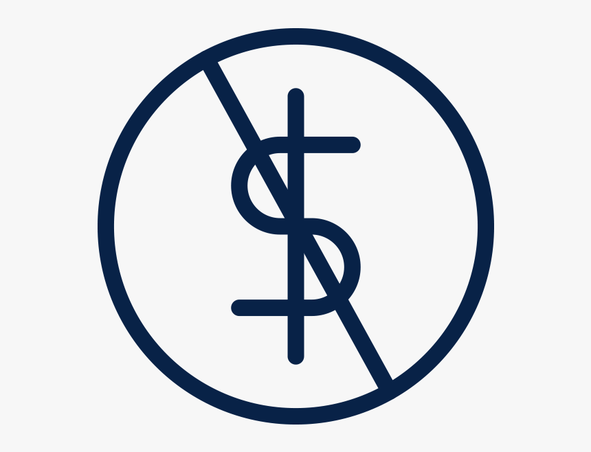 Crossed Out Money Sign - Do Not Break The Seal, HD Png Download, Free Download