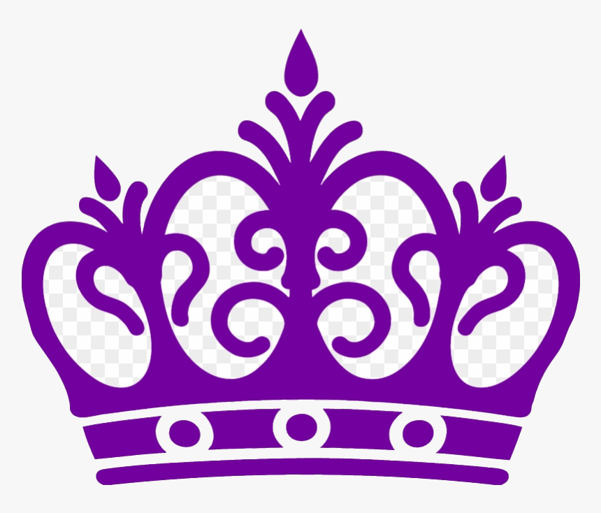 Queen Crown Png Purple - King And Queen Crown Png, Transparent Png, Free Download