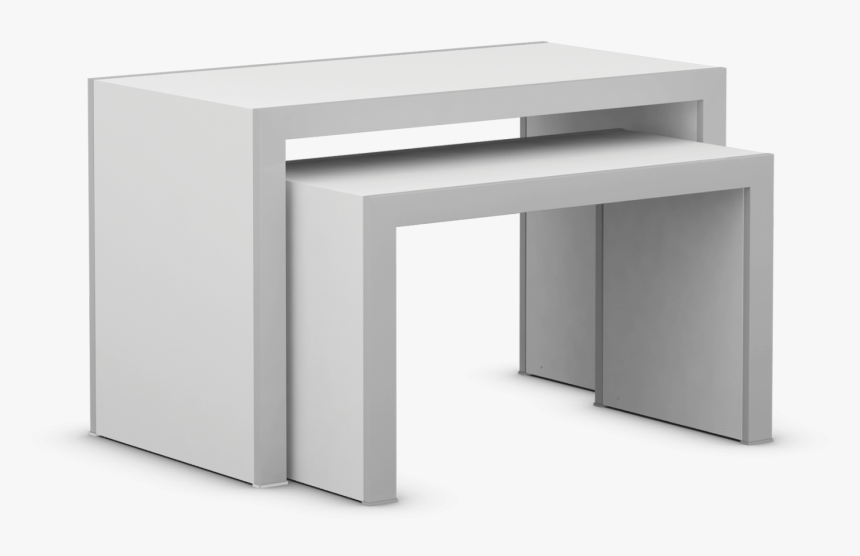 Edge Collection Metal Frame Table Set With Laminated - Sofa Tables, HD Png Download, Free Download