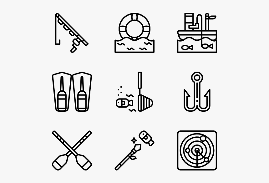 Fishing - Vector Hot Dog Icon, HD Png Download, Free Download