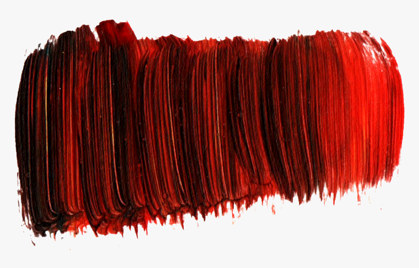 Paint Brush Stroke Transparent Background Png Red, Png Download, Free Download