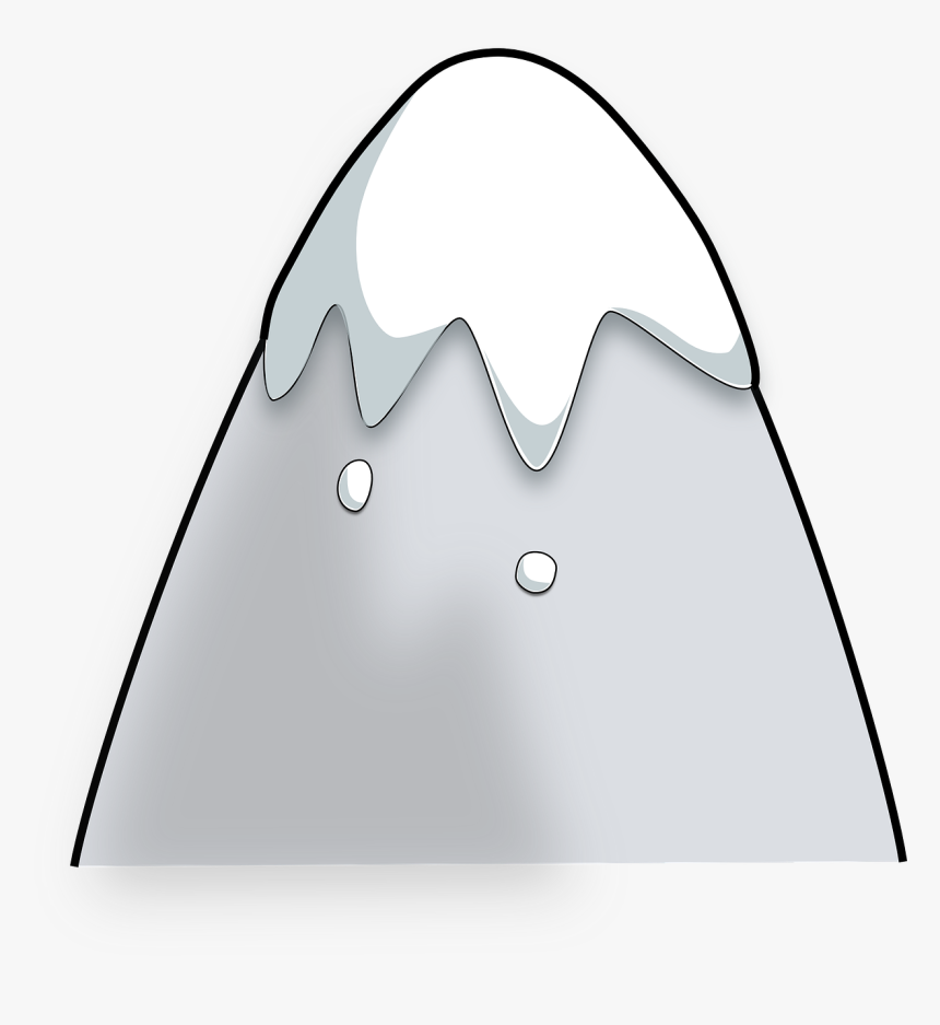 Animated Mountain With Snow, HD Png Download, Free Download