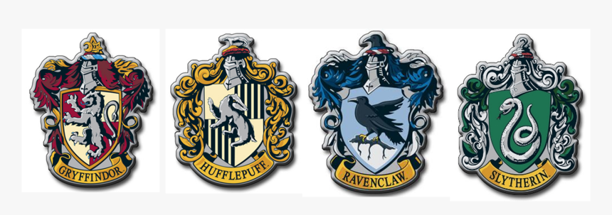 Transparent Sorting Hat Png Harry Potter Movie House Crests Png Download Kindpng