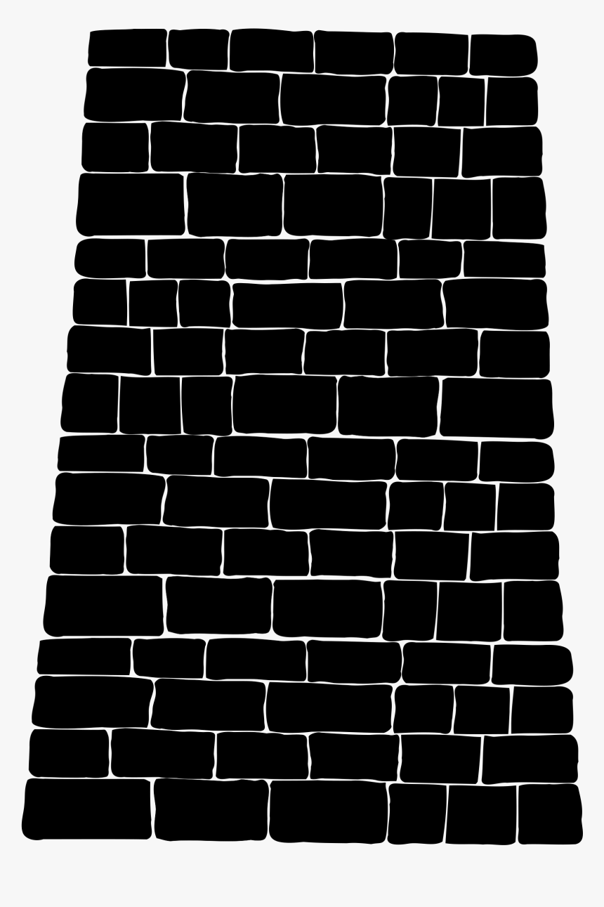 Brick Wall Silhouette Png, Transparent Png, Free Download