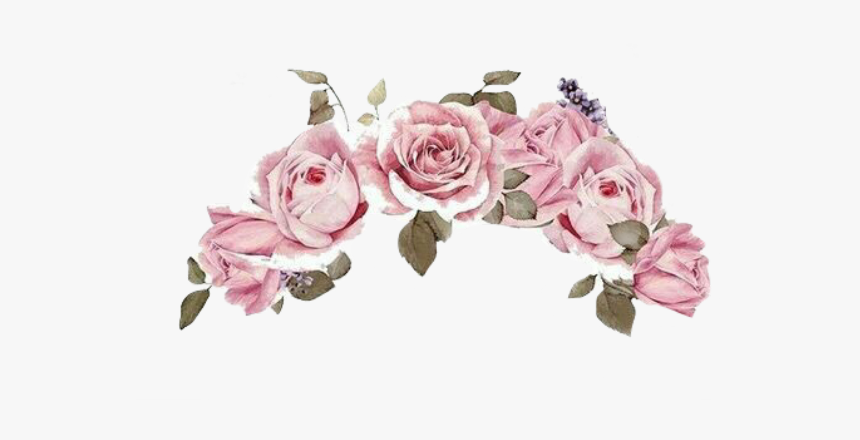 #pink #flower #crown #flowercrown - Pink Flower Crown Png, Transparent Png, Free Download