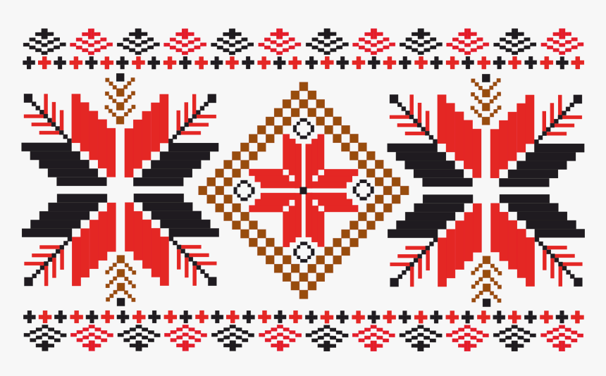 Folk Weave Pattern Clip Arts - Folk Png, Transparent Png, Free Download