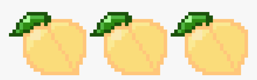 Transparent Peaches Png - Transparent 8 Bit Hearts, Png Download, Free Download