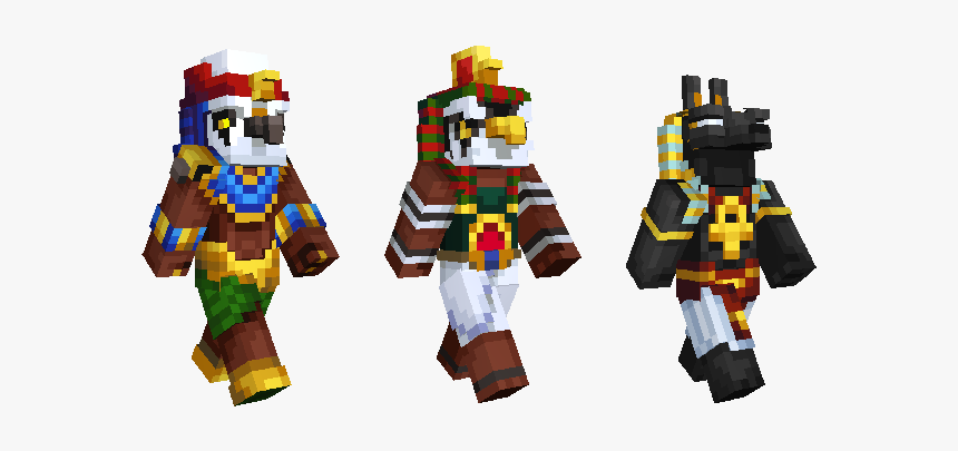 Minecraft Egyptian Mythology Skins, HD Png Download, Free Download