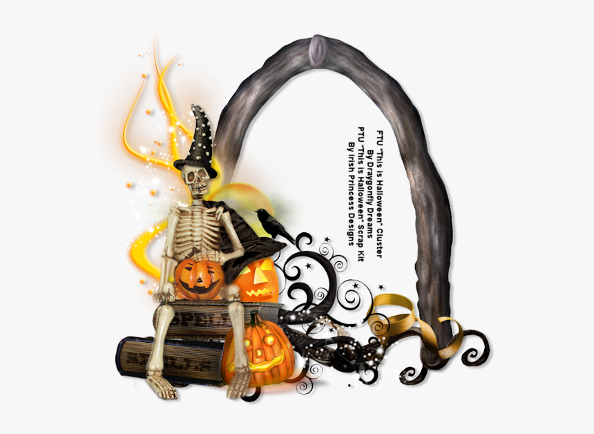 Transparent Halloween Frames Png - Halloween Cluster Frames Png, Png Download, Free Download