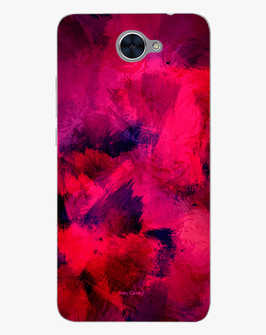 Hey Casey Pink And Red Brush Strokes Phone Case Covers - Mobile Phone Case, HD Png Download, Free Download