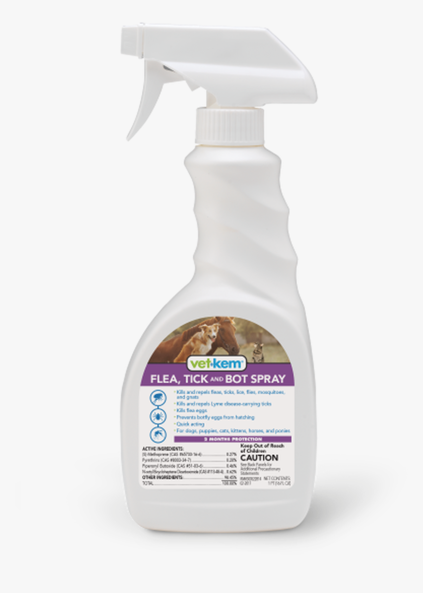 Vet-kem Flea, Tick And Bot Spray - Vet Kem Flea Tick And Bot Spray, HD Png Download, Free Download