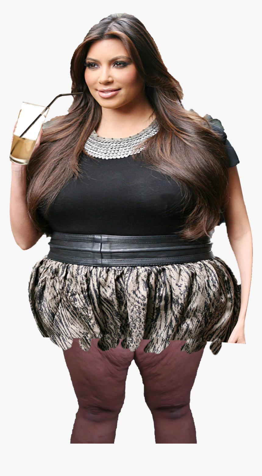 Fat Kim Kardashian - Photo Shoot, HD Png Download, Free Download