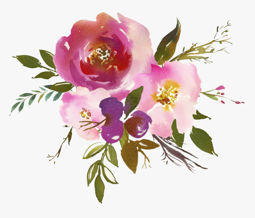 Spring Lush Bouquet 1 - Rosa Rubiginosa, HD Png Download - kindpng