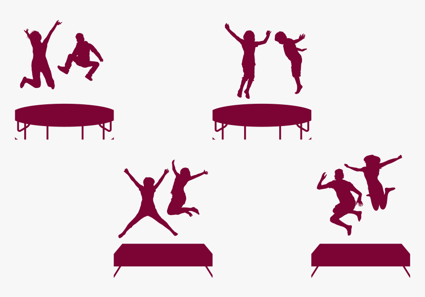 Transparent Jukebox Png - Clipart Trampoline Jumping, Png Download, Free Download