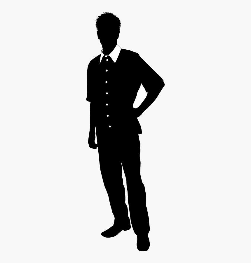 Handsome Men Silhouettes Png Download - Handsome Man Silhouette, Transparent Png, Free Download