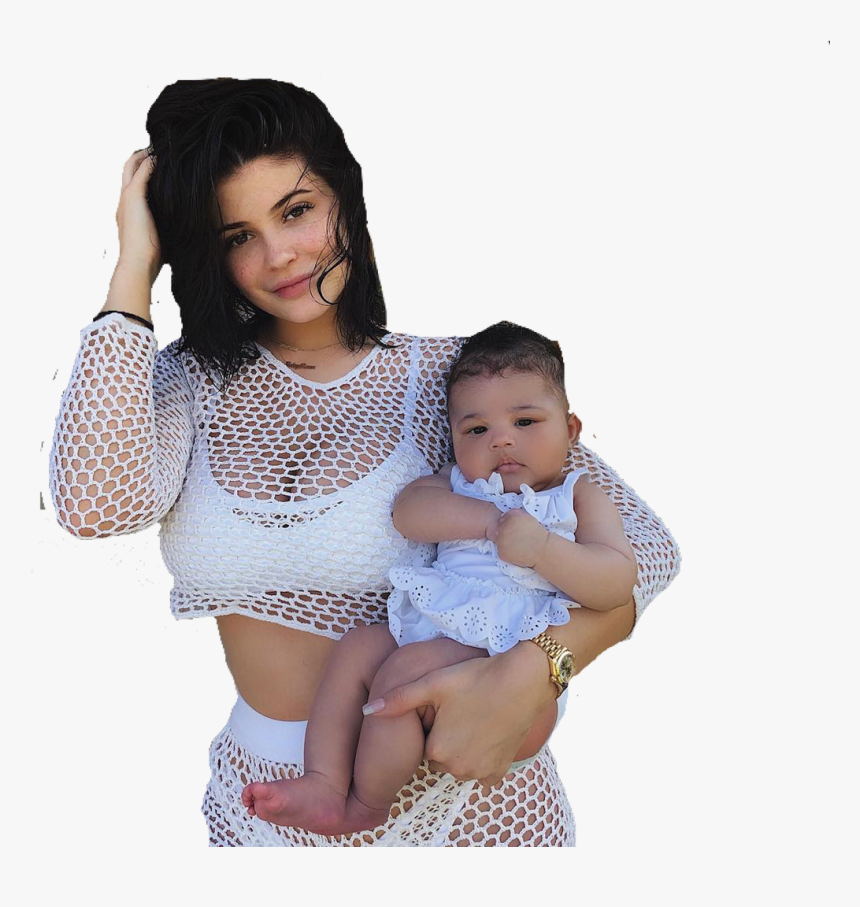 #kylie #jenner #kyliecosmetics #kyliejenner #stormi - Kylie Jenner Baby Stormi, HD Png Download, Free Download