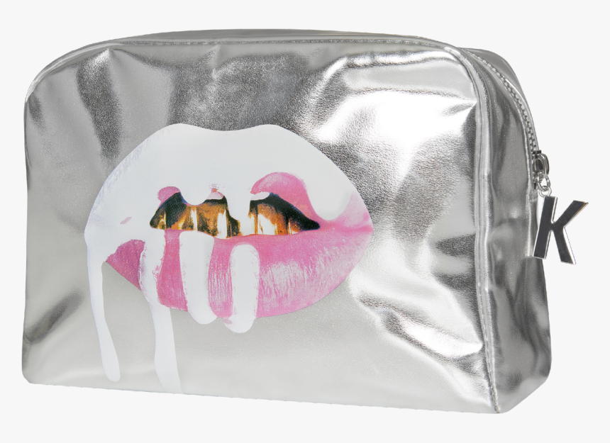 Kylie Silver Makeup Bag, HD Png Download, Free Download