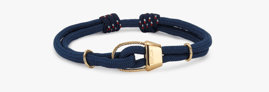 Wristband Kratos Navy Gold Tube - Bracelet, HD Png Download, Free Download