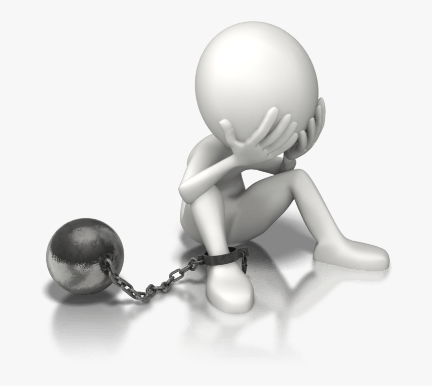 Download Stress With Full - Ball And Chain Pain, HD Png Download, Free Download